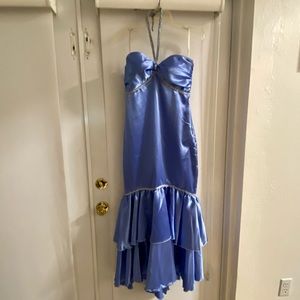 Blue mermaid dress